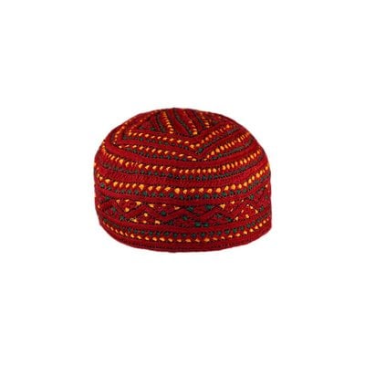 Colorful Sindhi cap with embroidery / Size S
