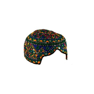 Colorful Sindhi cap with embroidery