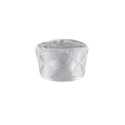 Lightweight cap prayer cap in white / Size S