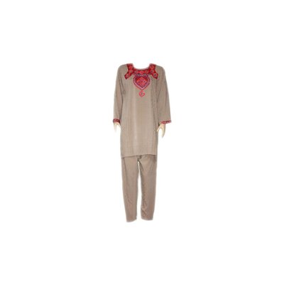 Salwar Kameez Ladies - Mirror Design Grey
