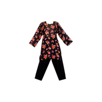 Salwar Kameez Damen - Black Temptation