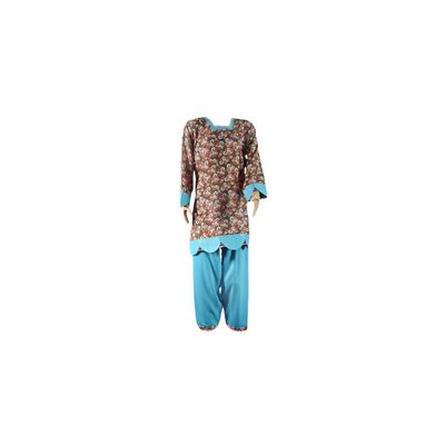 Ladies Salwar Kameez - Blue Waves