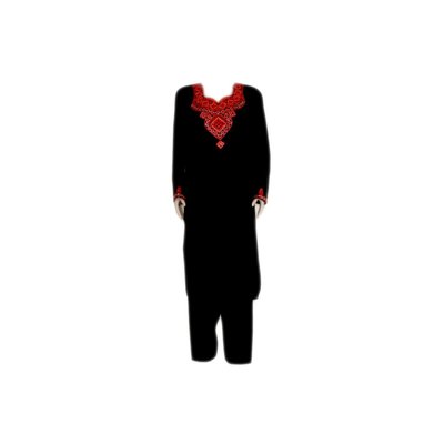 Jabador, Takem für Damen - Schwarz Sindhi Style