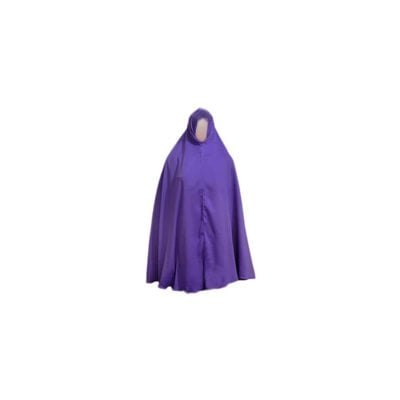 Big khimar hijab in Violet