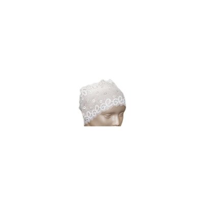 Unterkopftuch Bone aus feiner Spitze in Zartcreme