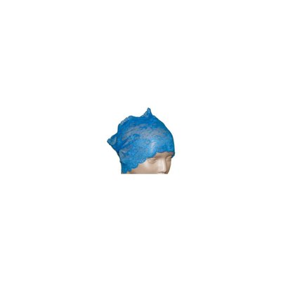 Unterkopftuch Bone aus feiner Spitze in Blau