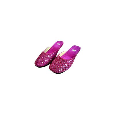Orient Slip-On shoes with sequins in Dark Violet