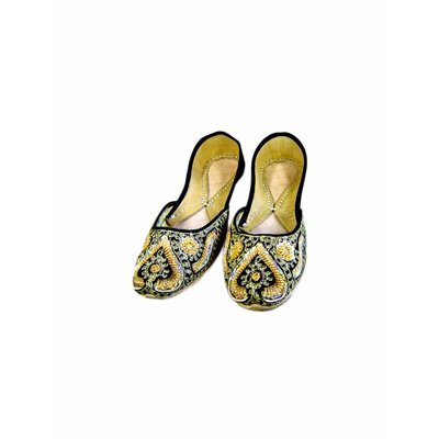 Oriental ballerina shoes made of leather - Laila