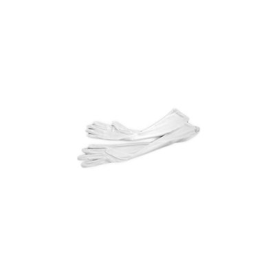 Thin gloves for ladies in White