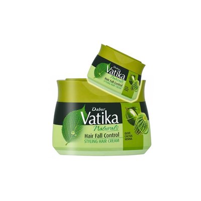 Vatika Dabur Vatika Naturals Haarcreme Hairfall Control mit Kaktus - Styling Hair Cream(140ml)