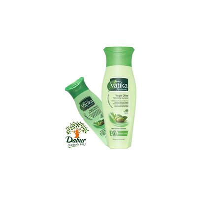 Vatika Dabur Naturals Shampoo - Olivenshampoo für normales Haar (200ml)