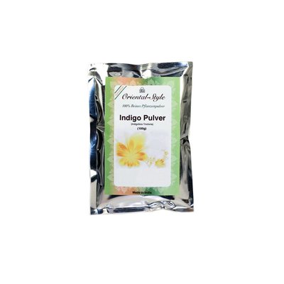 Reines Indigo Pulver zum Haarefärben (100g)