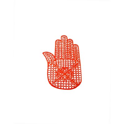 Selbstklebende Hennaschablone - Hand