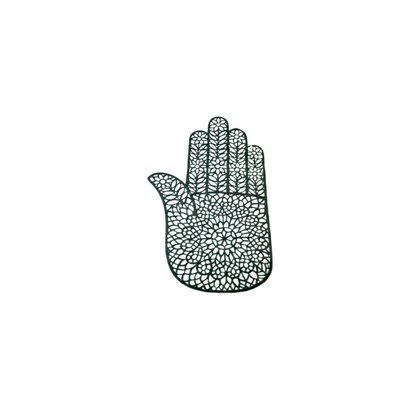 Selbstklebende Hennaschablone - Hand