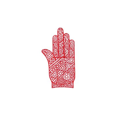 Self-adhesive Henna Stencil - Hand