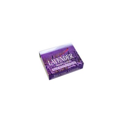 Darshan Incense cones lavender scent with holder (10 pieces)