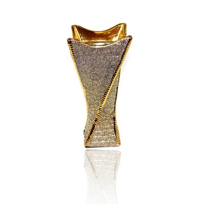 Mubkara - Räuchergefäß Keramik für Räuchern mit Bakhour in Gold