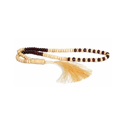 Tasbih Misbaha Gebetskette - Holz Duo 30cm