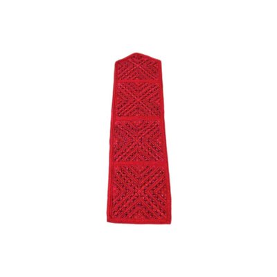 Tapestry wall hanging in Orient Red