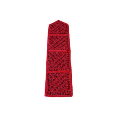 Tapestry wall hanging in Orient Red Stripes