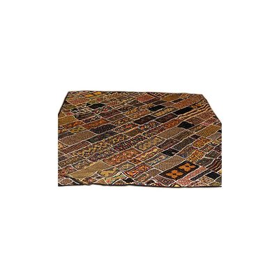 Tagesdecke Überwurf Wandteppich Patchwork Einzelstück