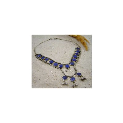 Tribal Necklace with Lapis Lazuli 53cm