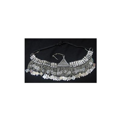 Kopfschmuck Tribal mit Fischen und Plättchen
