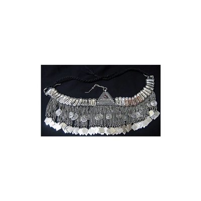 Kopfschmuck Tribal mit Fischen und roten Steinen