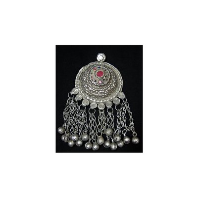 Tribal Pendant - Brüstchenform with chain