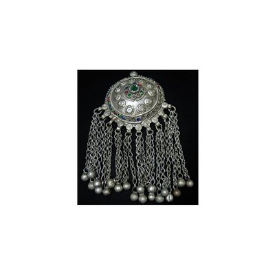 Tribal Pendant - Brüstchenform with chain