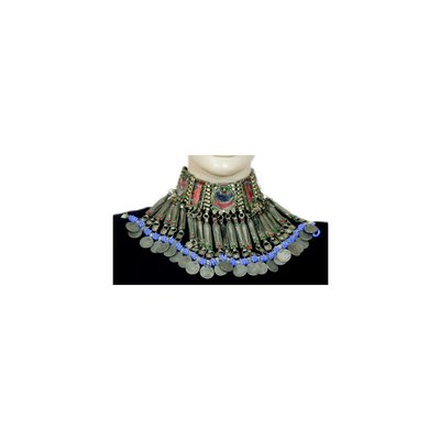 Tribal Fish Choker Necklace