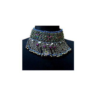 Tribal choker necklace