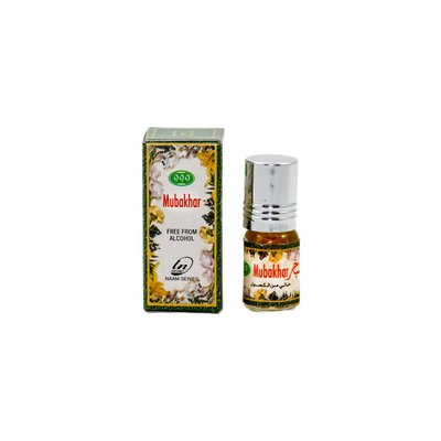 Concentrated Perfume Oil Mubakhar 3ml Free from alcohol