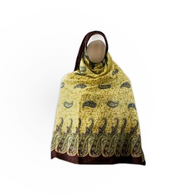 Shayla hijab scarf with paisley pattern