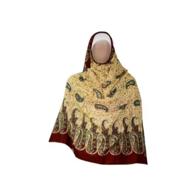 Shayla hijab scarf with paisley pattern