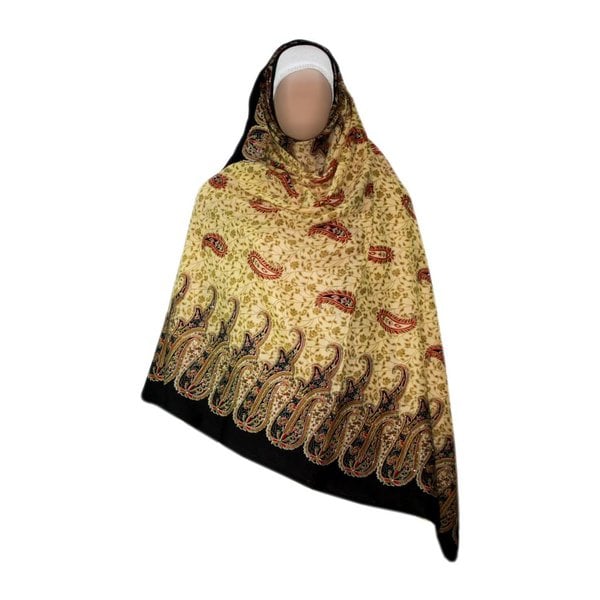 Shayla hijab scarf with paisley pattern - Oriental-Style