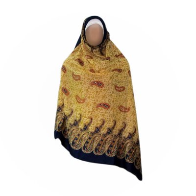 Shayla hijab scarf with paisley pattern