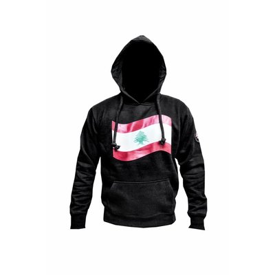 313 Badr Kapuzen Sweatshirt Hoodie Libanon Flagge