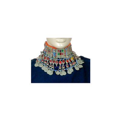 Tribal choker necklace