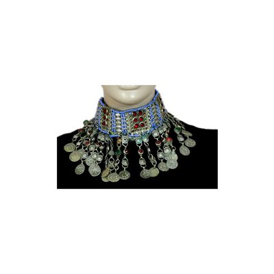 Tribal choker necklace