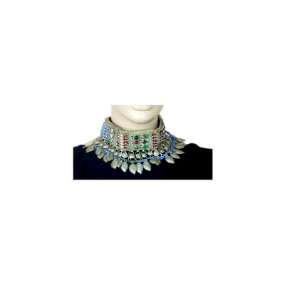 Tribal choker necklace