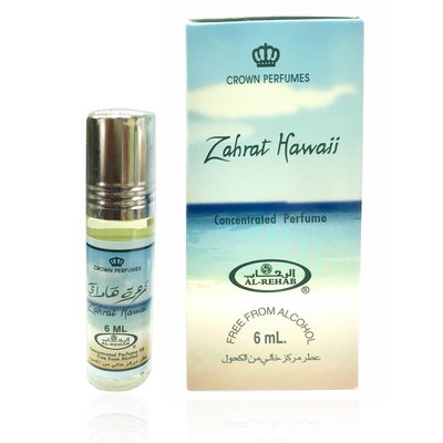 Al-Rehab Concentrated Perfume Oil Zahrat Hawaii by Al-Rehab 6ml