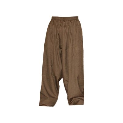 Arabische Männerhose Hose in Braun Meliert