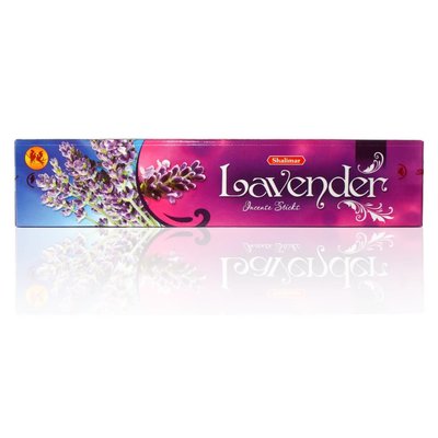 Shalimar Räucherstäbchen Lavendel mit Lavendelduft (20g)