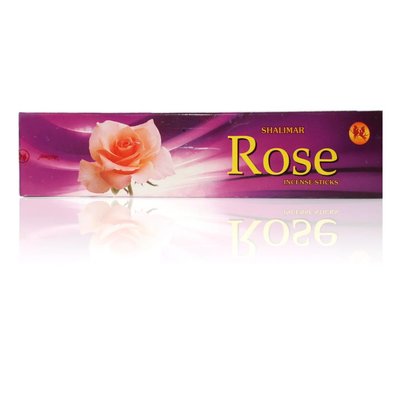Shalimar Räucherstäbchen Rose mit Rosenduft (20g)