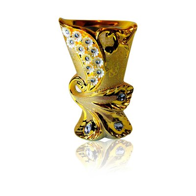 Mubkara - Großes Räuchergefäß für Räuchern mit Bakhour Gold