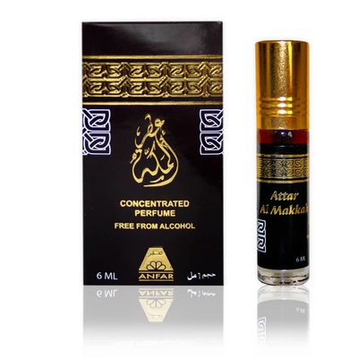 Anfar Perfume oil Attar Al Makkah 6ml - Perfume free from alcohol
