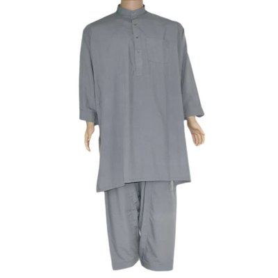 Salwar Kameez Men - Silver Grey