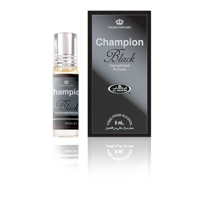 Al-Rehab Konzentriertes Parfümöl Champion Black Al Rehab - Parfüm ohne Alkohol