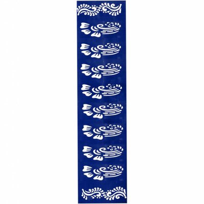 Self-Adhesive Small Henna Stencils - 10 pieces set